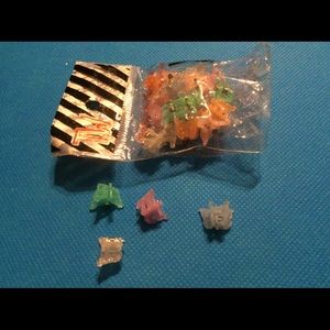 New package of 24 butterfly clip barrette 1/2”